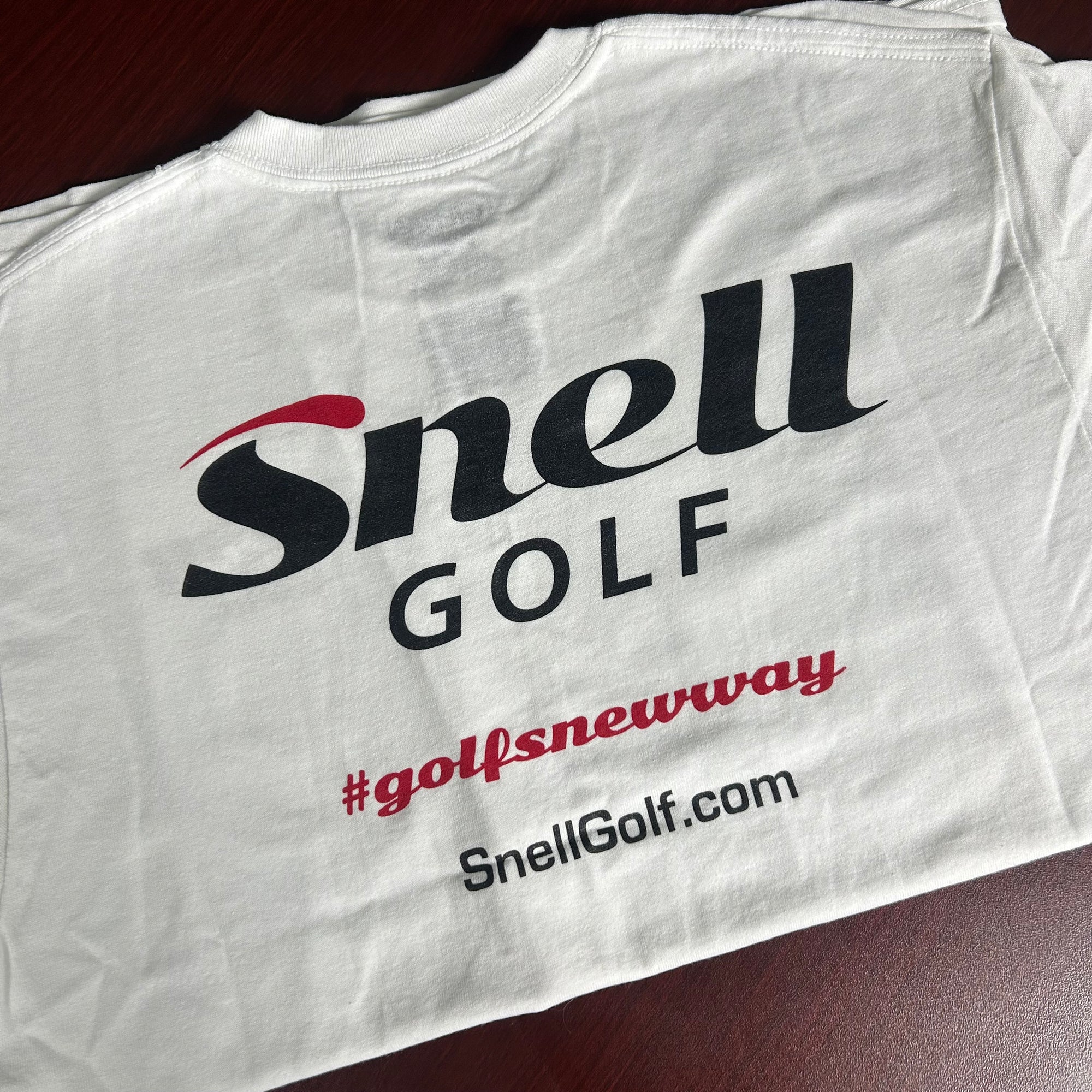 Gildan White T-Shirt T-Shirts Snell Golf