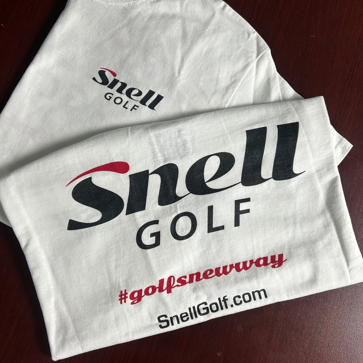 Gildan White T-Shirt T-Shirts Snell Golf