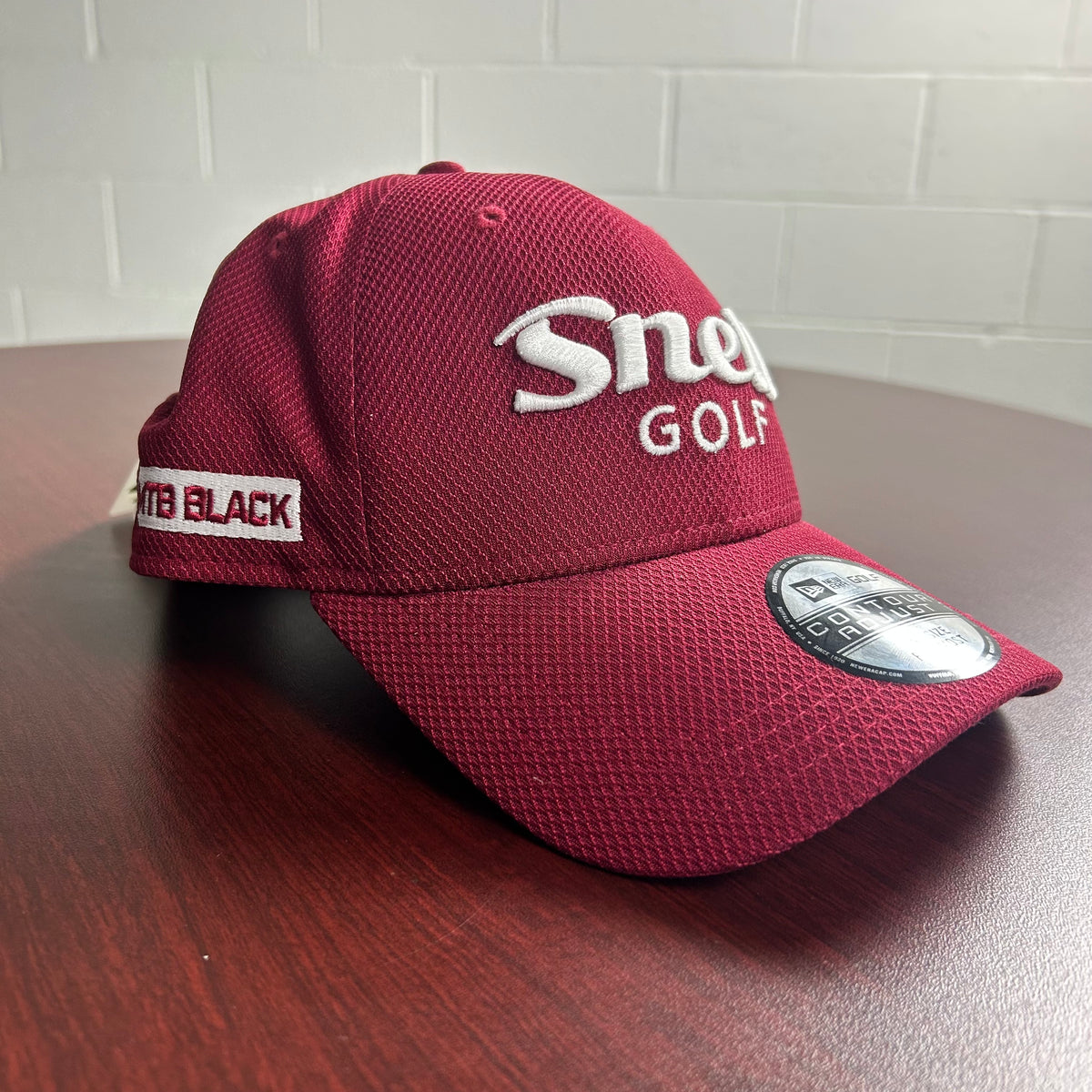 Maroon Golf Hat w/ old school logo Hats Snell Golf