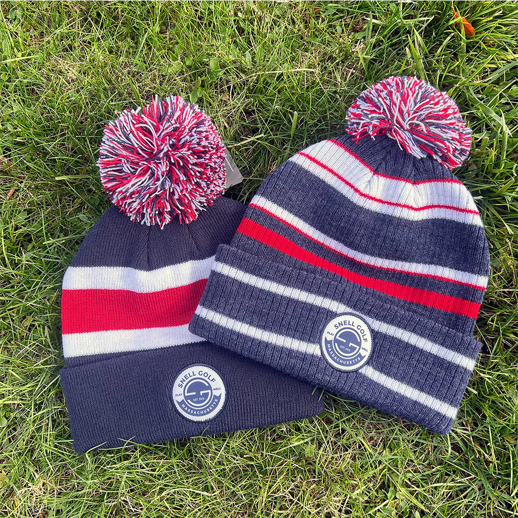 &quot;Play Well&quot; patched winter hat Hats Snell Golf   