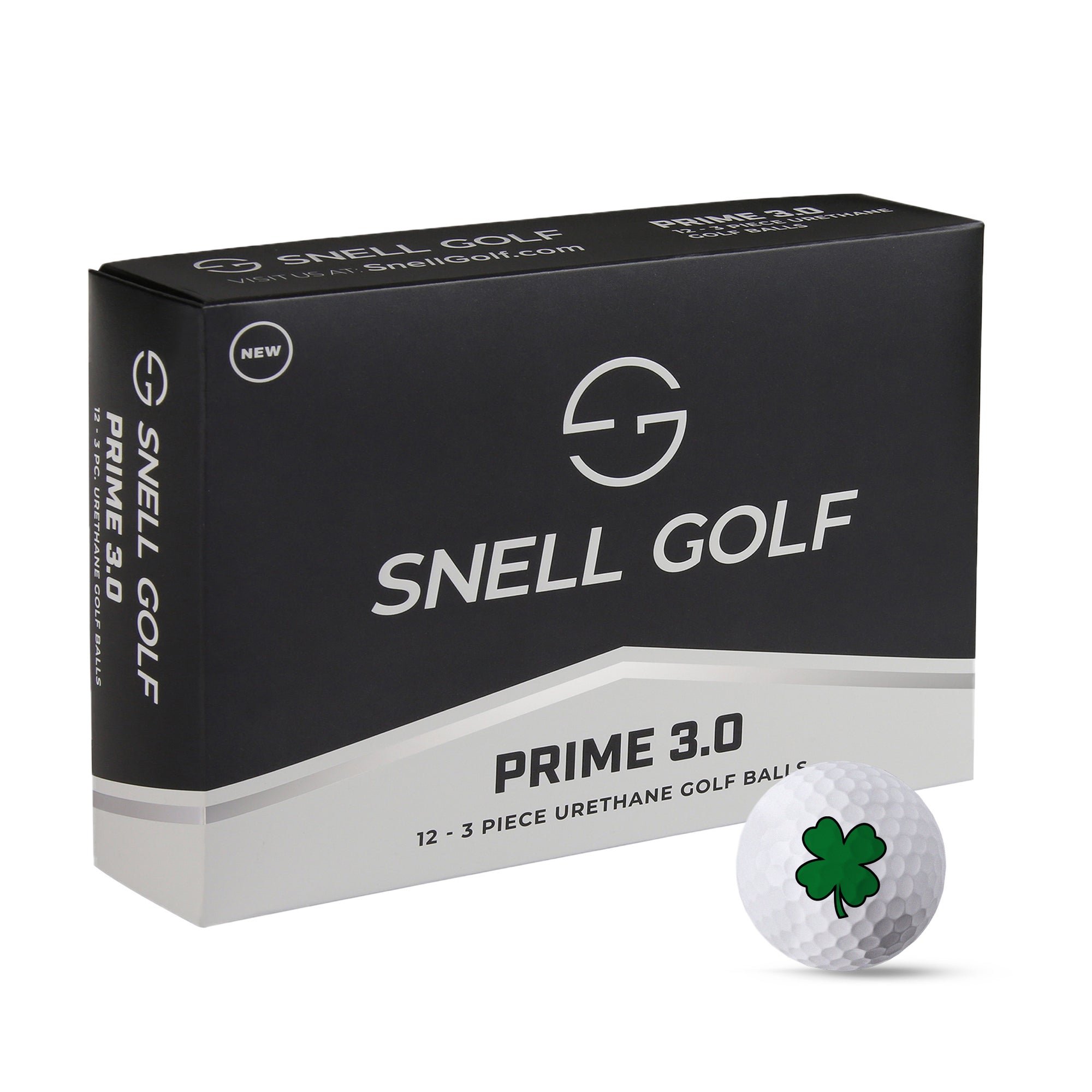 St. Patrick's Day Golf Ball Golf Ball Snell Golf PRIME 3.0