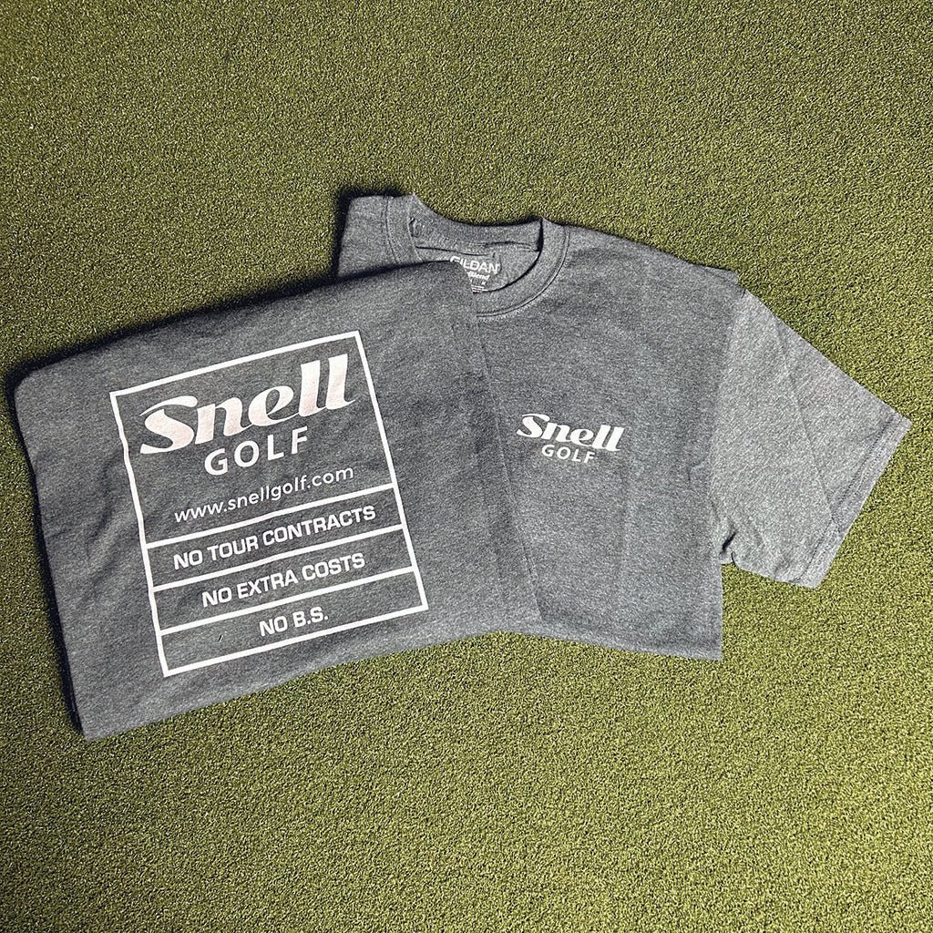 Gildan Dark Heather T-Shirt T-Shirts Snell Golf   